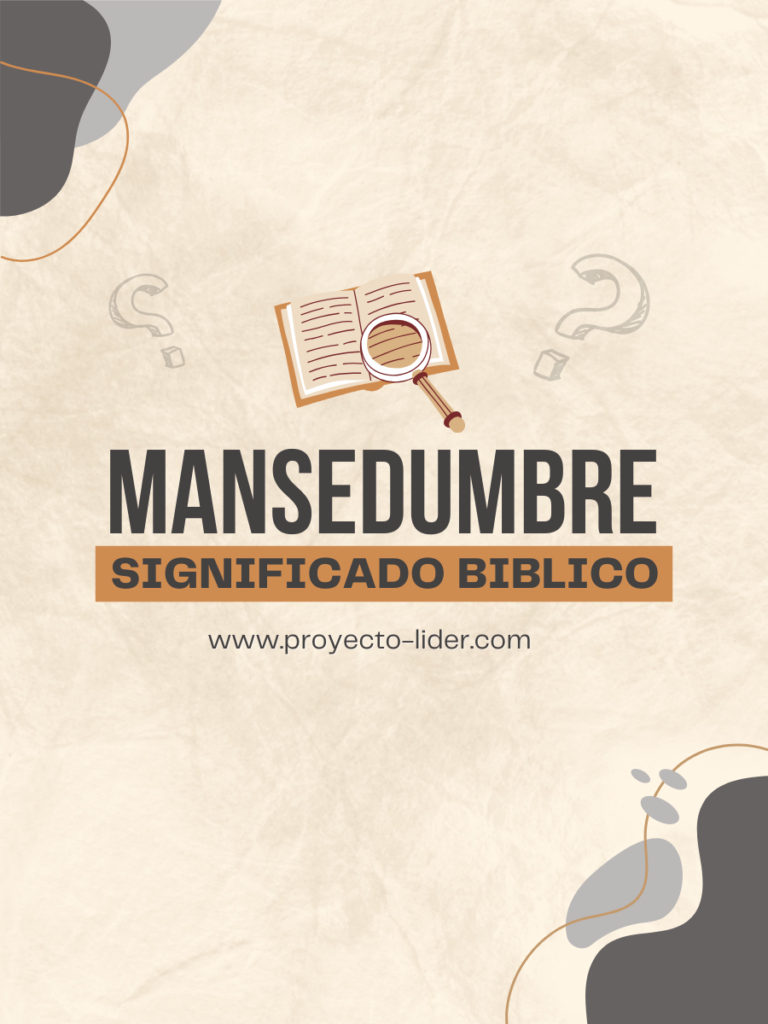 mansedumbre significado biblico