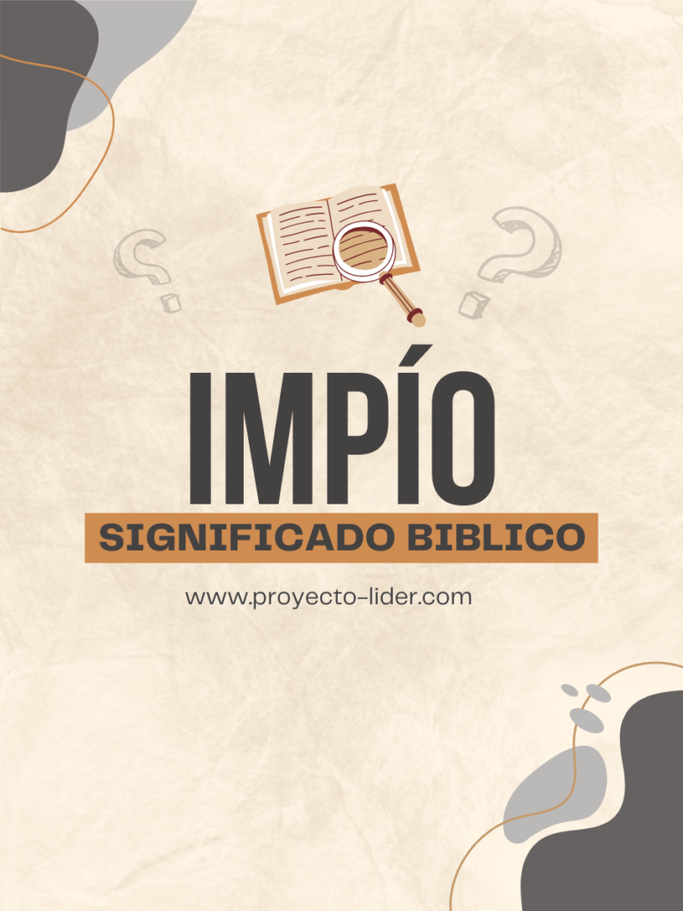 impio significado biblico